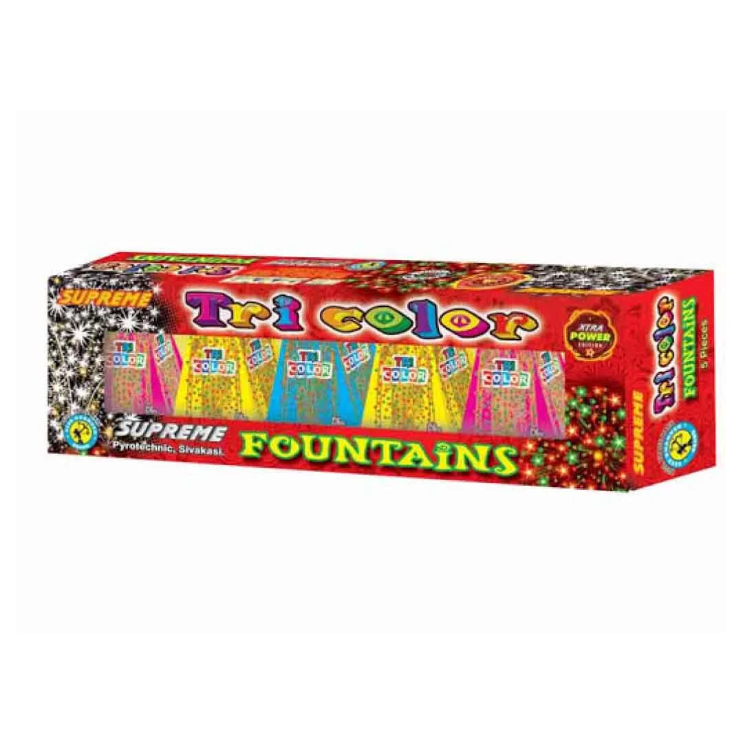 TRICOLOR FOUNTAINS