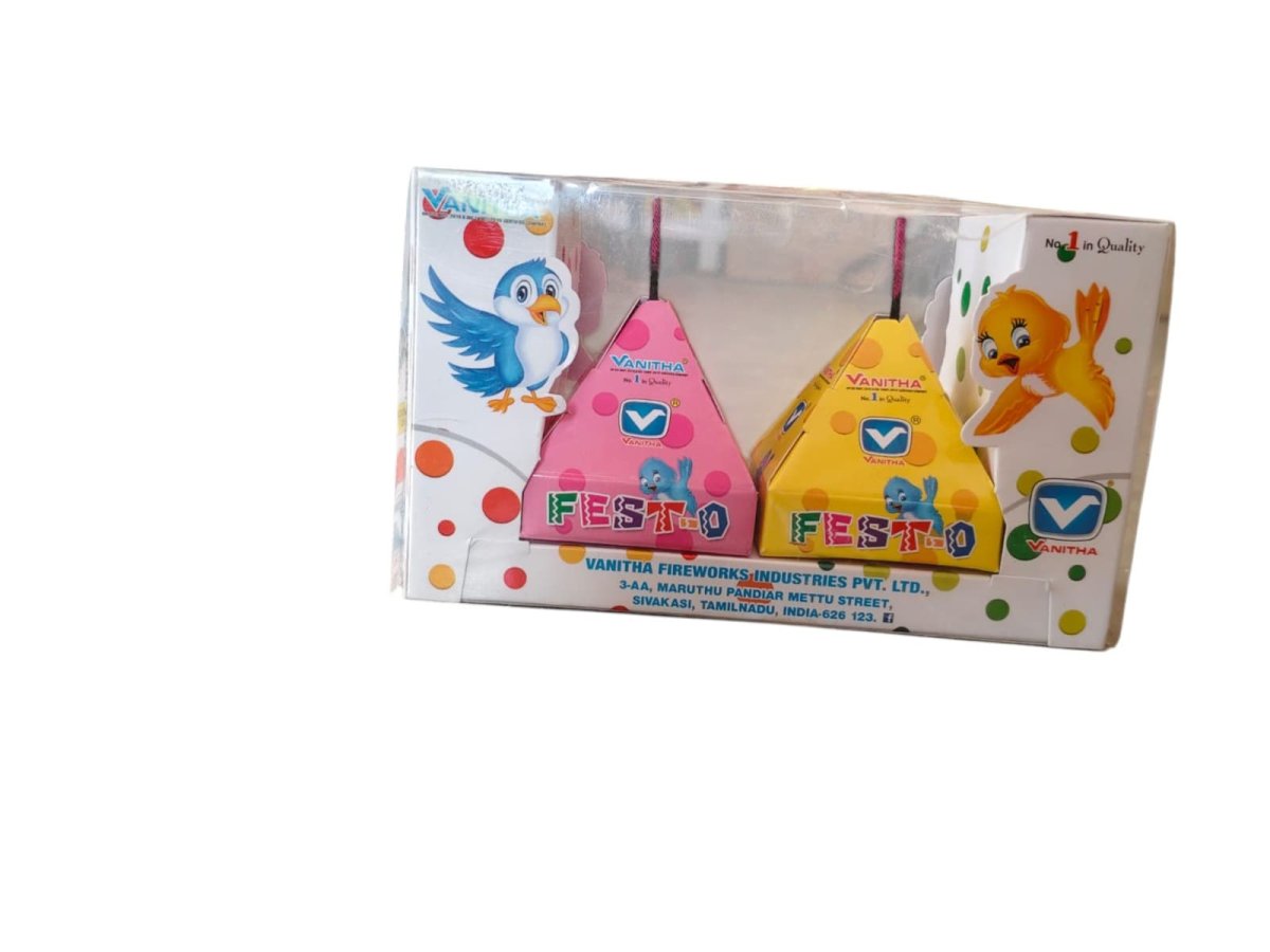 Fest-O ( 2Pcs Flower Pot) - Excellent Crackers
