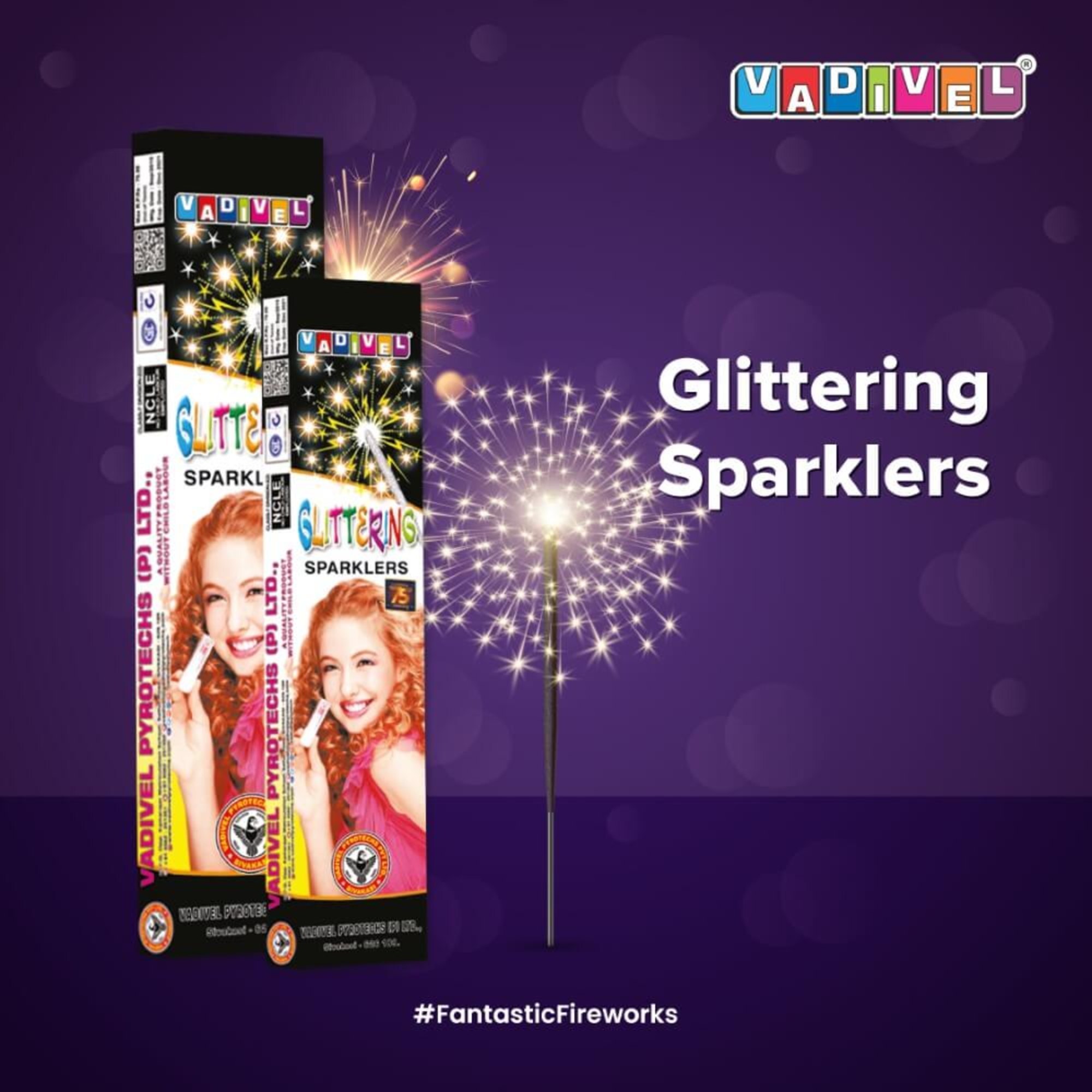 15 CM Glittering Sparklers