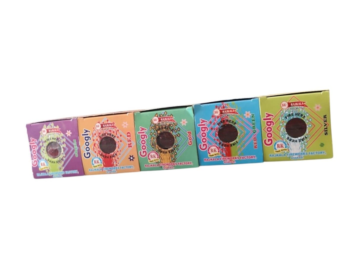 Google 5 in 1 ( Red, Silver, Gold, Green, Mix) - Excellent Crackers
