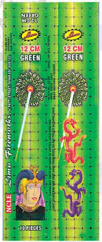 12 CM Green Sparklers