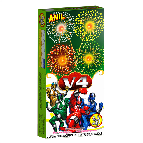 4" Celebration Crackers _Machine Fuse