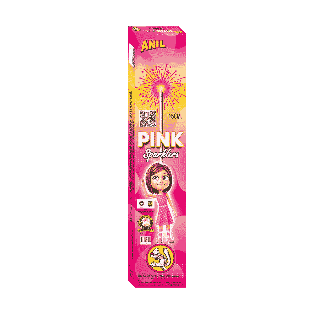 15 CM Pink Sparklers