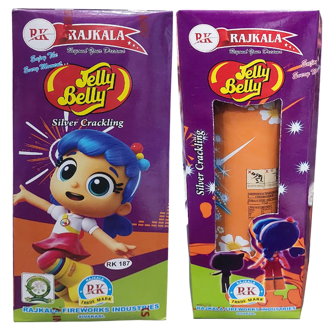Jelly & Belly ( Crackling Tower- Silver )